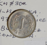 Finland 1933 Markka silver gem BU F0174 combine shipping