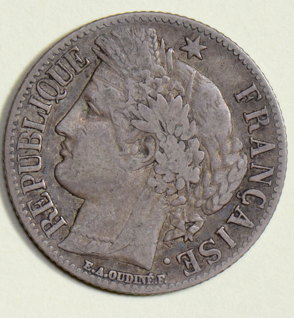 France 1849 Franc silver  F0171 combine shipping
