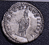 Roman 214 AD Denarius XF silver AN0003 combine shipping