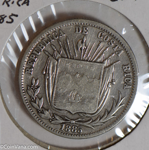 Costa Rica 1885 50 Centavos  C0368 combine shipping