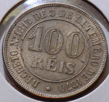 Brazil 1871  100 Reis   combine shipping B0033 combine shipping