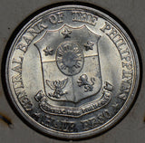 Philippines 1961 1/2 Peso BU 190375 combine shipping