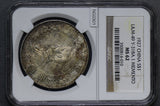 China 1927  Dollar silver  NGC MS62 memento nice toning!  NG0301 combine shippin
