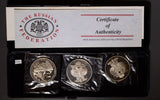 Russia     300th anniversary of Russian navy 3 medallions set combine shipping B