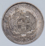 South Africa 1896 2 1/2 Shillings silver  S0167 combine shipping