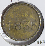 Germany 1835 Token Gewinn Marke GE0123 combine shipping