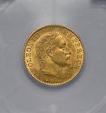 France 1884 10 Francs gold ICG MS61 NG0654 combine shipping