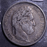 F0071 France 1834  5 Francs