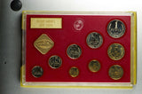 1977 soviet USSR mint set with yellow cover proof like