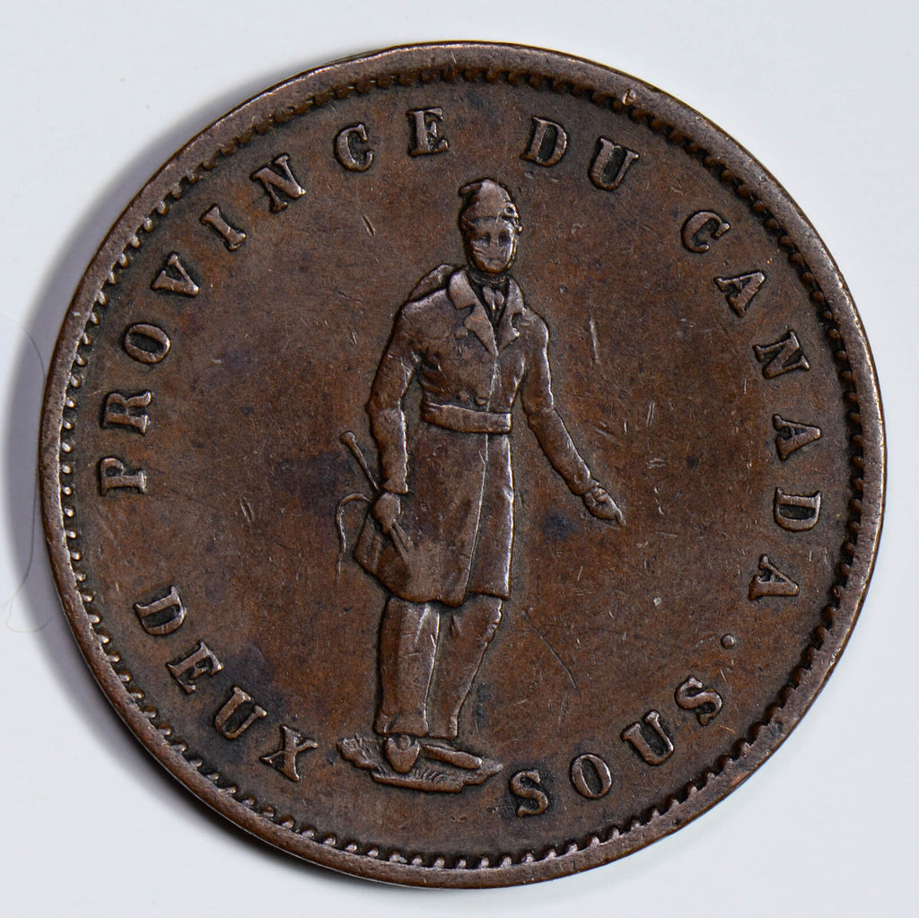 Canada 1852 Sou half penny CA0284 combine shipping