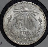 Mexico 1943 50 Centavos BU M0148 combine shipping