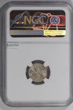 Hong Kong 1933 5 Cents silver NGC MS65 NG0704 combine shipping