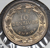 Honduras 1954  10 Centavos   gem BU H0046  combine shipping
