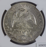 Mexico 1894 ZS FZ 8 Reales silver  NG0826 combine shipping