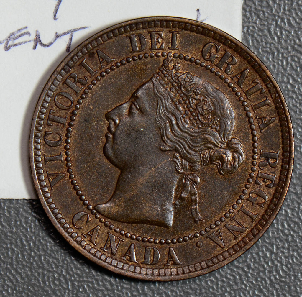Canada 1894 Large Cent UNC Thick / Large 4 CA0235 rare in high grade