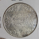 Morocco 1881 AD 10 Dirhams silver  M0302 combine shipping