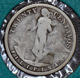 Philippines 1908 20 Centavos  190229 combine shipping