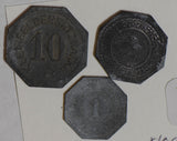 German States 1917 ~24 1/2/10 Pfennig  GE0128 combine shipping