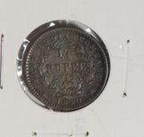 British India 1840 1/4 Rupee silver  I0417 combine shipping