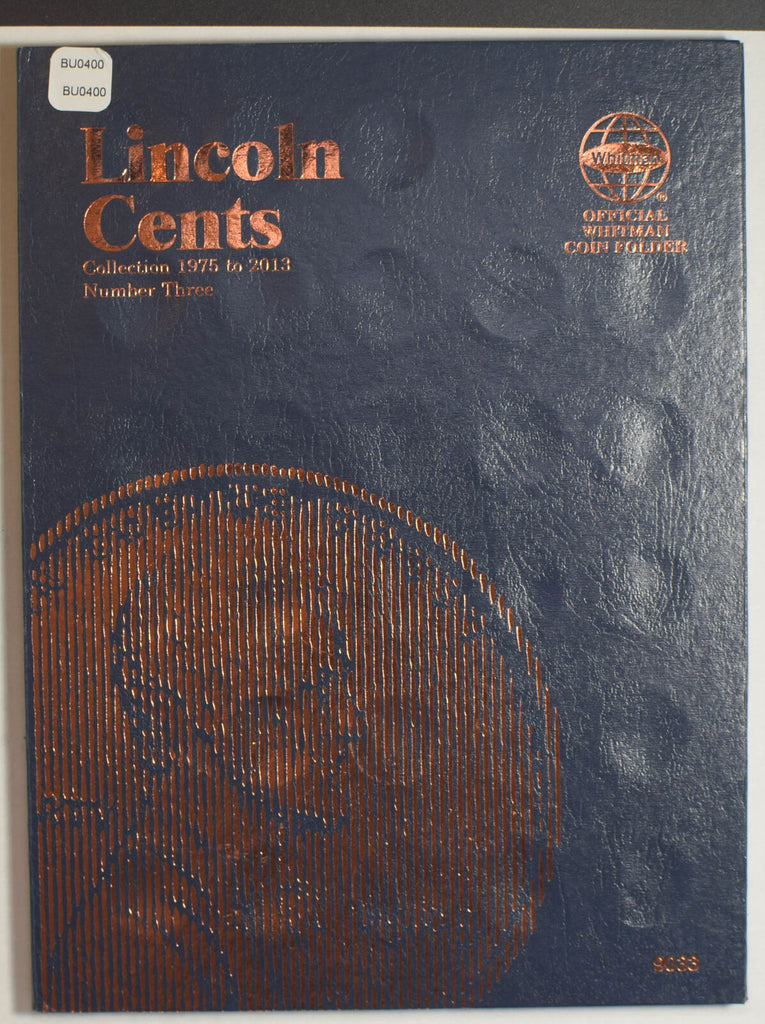1975 ~13 Lincon Cent album  BU0400 combine shipping