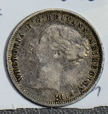 Great Britain 1876 3 Pence silver threepence GR0249 combine shipping