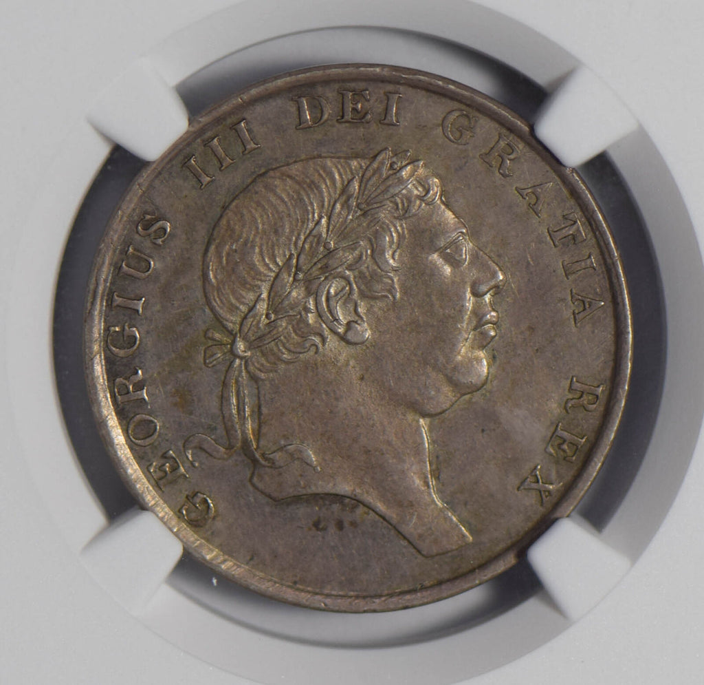 Great Britain 1816 1 shilling 6 Pence silver NGC AU58 bank of england NG0682 com