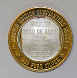 casino chip token silver sundance kid-harry longabaugh BU0341 combine shipping