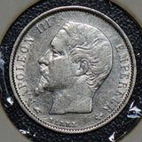 France 1858 50 Cents silver  F0106 combine shipping