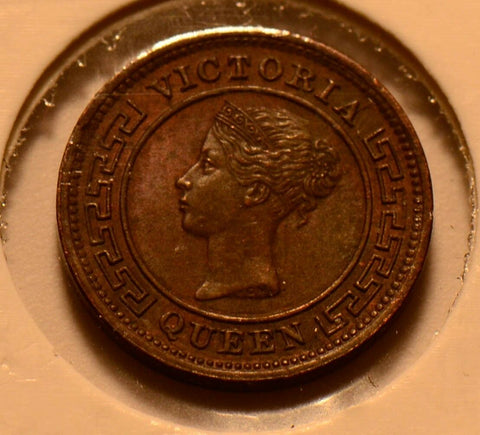 C0052 Ceylon 1870  1/4 Cent   combine shipping