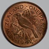 New Zealand 1942 Penny  N0105 combine shipping