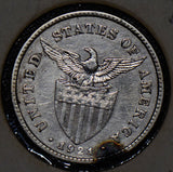 Philippines 1921 20 Centavos silver eagle animal  190057 combine shipping