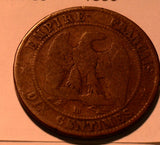 F0039 France 1853  10 Centimes   combine shipping