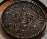 France  1868 20 Cents   F0024 combine shipping