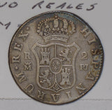 Spain 1775 PJ 2 Reales silver  S0218 combine shipping