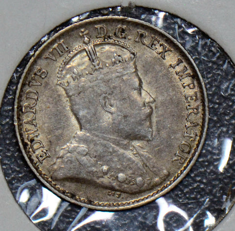 Canada 1907 5 Cents silver  190378 combine shipping