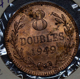 Guernsey 1949 8 Doubles BU 190421 combine shipping