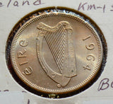 Ireland Km-01 Sa 1964 Franc BU I0001 combine shipping