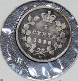 Canada 1890 5 Cents silver  190317 combine shipping