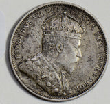 Canada 1910 25 Cents silver  CA0271 combine shipping