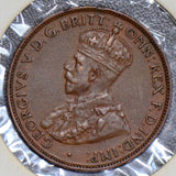 Australia 1930 1/2 penny half AU0052 combine shipping