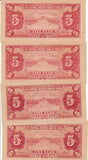 RC0164 China 1940 5 Yuan UNC 1 piece central reserve bank of china combine shipp