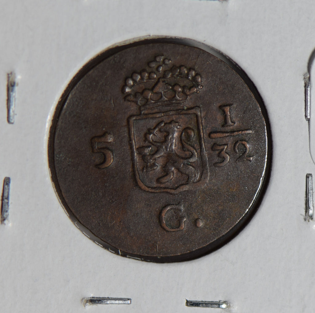 Netherlands East Indies 1805 1/32 Gulden  N0146 combine shipping