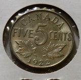 CA0073 Canada 1922 5 Cents   combine shipping