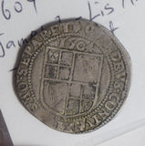 Great Britain 1604 6 Pence silver James I Lis MM third bust S-2657 GR0281 combin