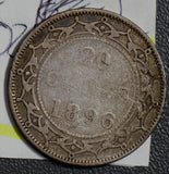 Canada 1896 20 Cents silver  CA0229 combine shipping
