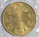 Ecu Prooflike bronze European Currency Unit medal BU0437 combine shipping