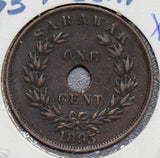 Sarawak 1893 Cent  190272 combine shipping