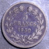 France 1839  5 Francs F0058 combine shipping
