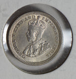 Hong Kong 1933 5 Cents silver lustrous H0181 combine shipping