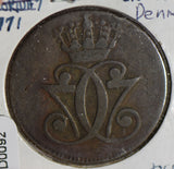 Denmark 1771 Skilling  D0092 combine shipping